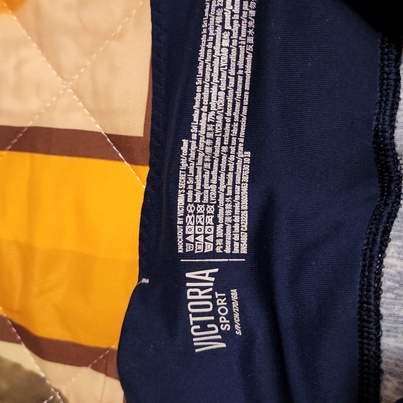 Victoria Secret size Small blue leggings - Picture 2 of 4